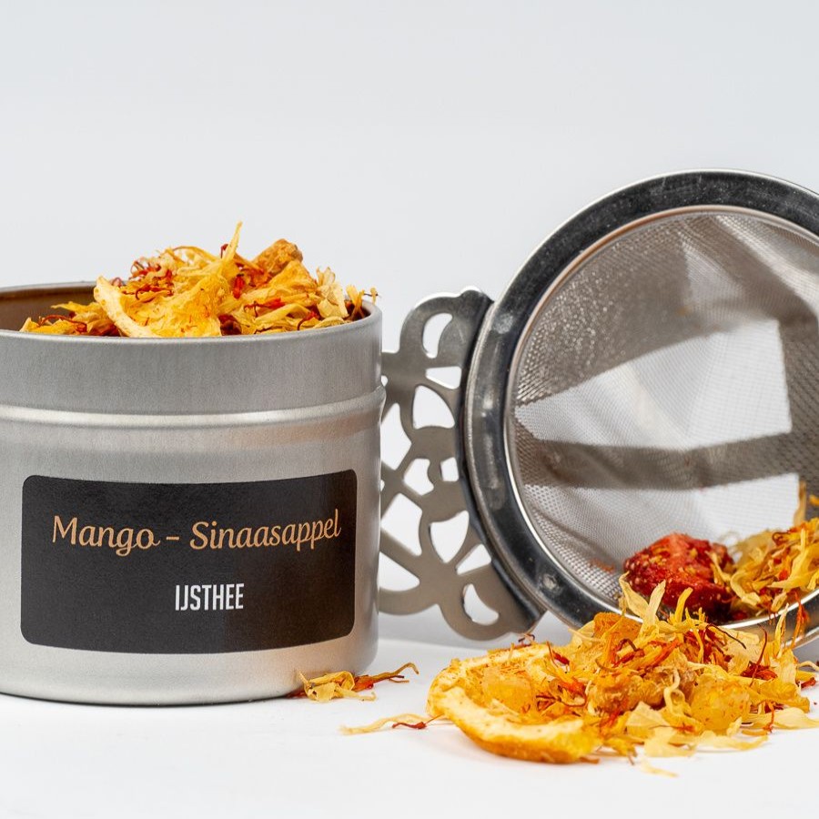 Losse Thee Van Bruggen Thee | Mango-Sinaasappel Ijsthee