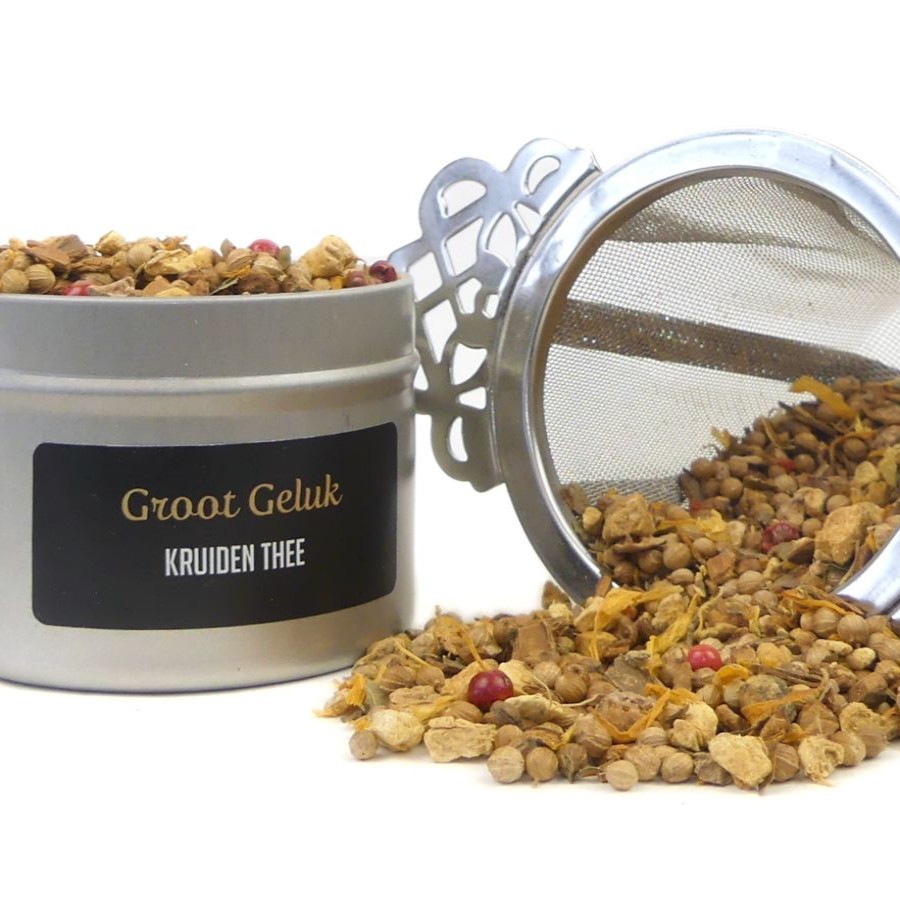 Losse Thee Van Bruggen Thee | Groot Geluk - Kruidenthee 100 Gram