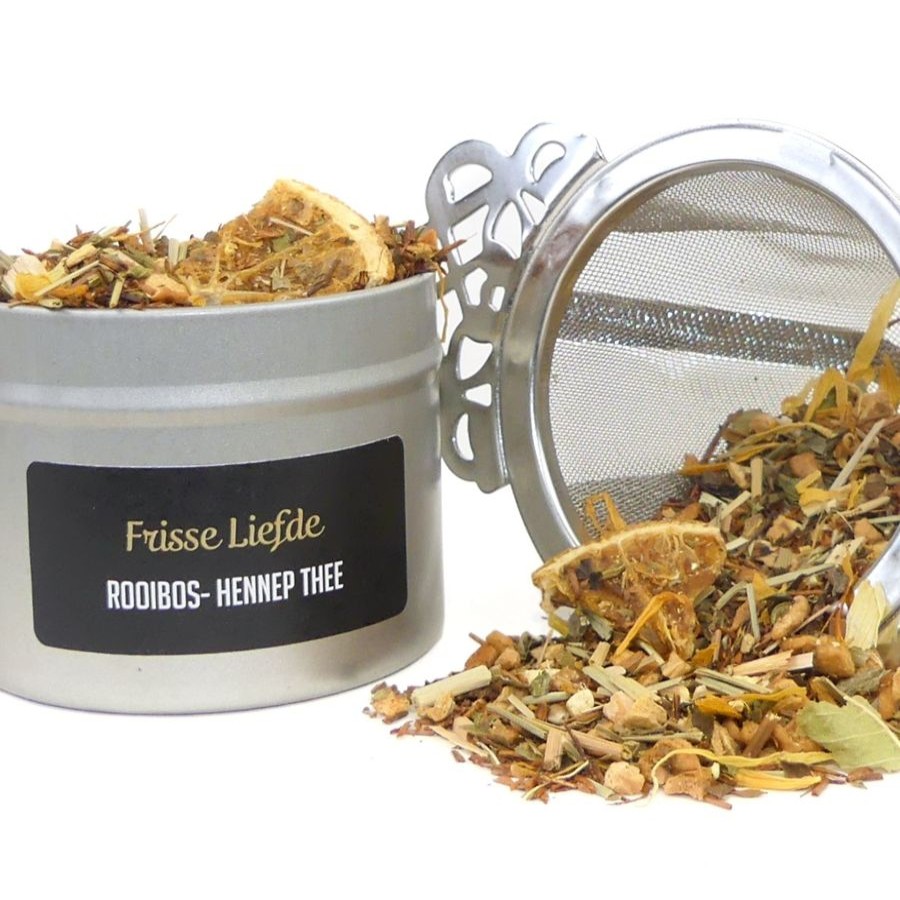 Losse Thee Van Bruggen Thee Lente Thee | Frisse Liefde Rooibos Hennep Thee