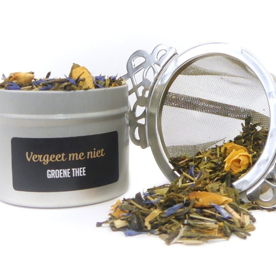 Losse Thee Van Bruggen Thee Lente Thee | Vergeet Me Niet - Groene Thee 100 Gram