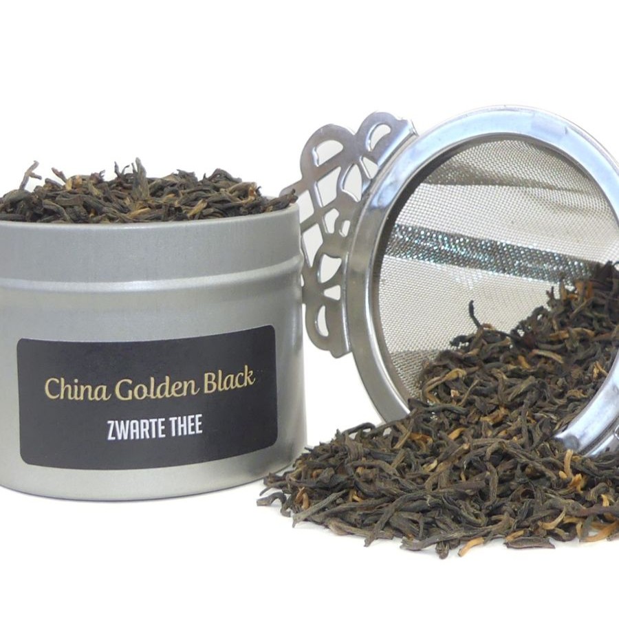 Winter Thee Van Bruggen Thee | China Golden Black Zwarte Losse Thee China Golden Black